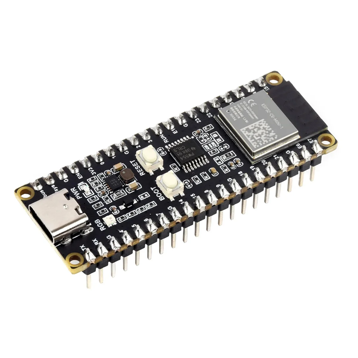 ESP32-C6-Pico-M Development Board WiFi 6 Microcontroller ESP32-C6-MINI-1 Module Supports for