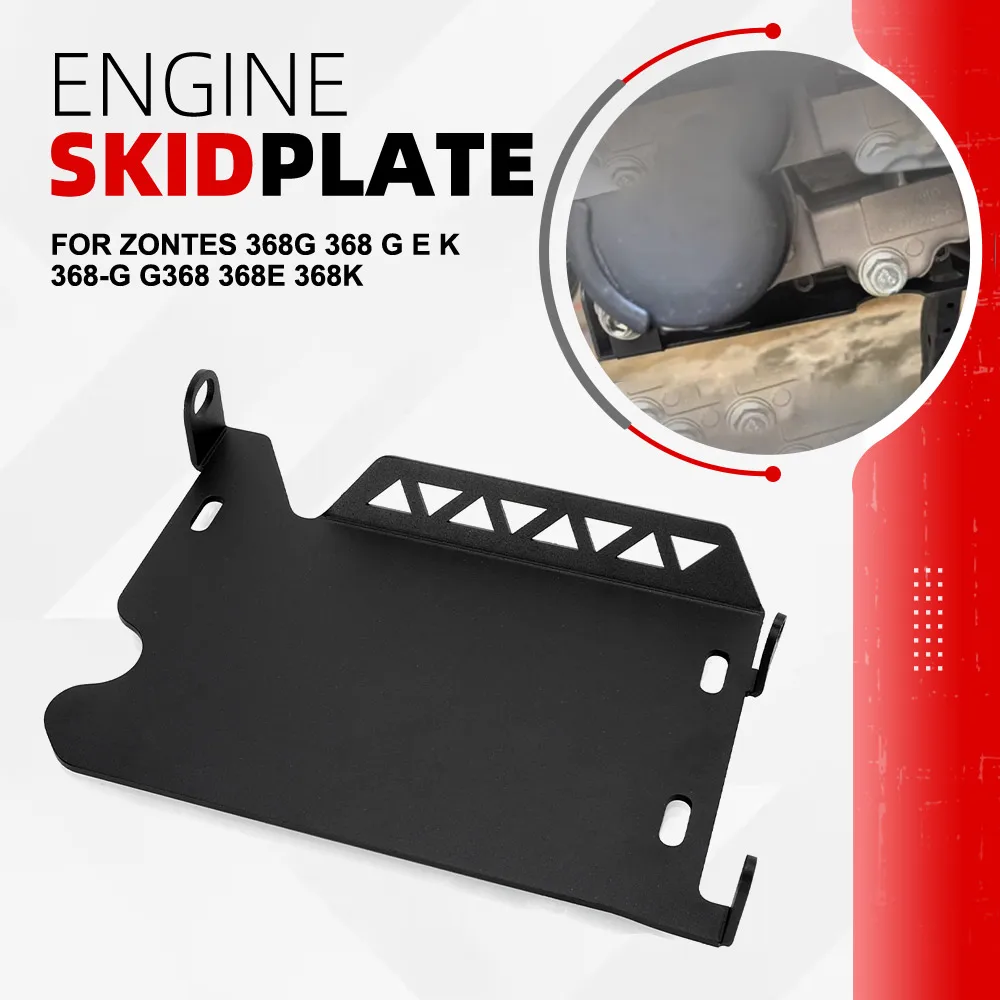 

Motorcycle Lower Bottom Skid Plate Splash For ZONTES 368G 368 G E K 368-G G368 368E 368K Engine Guard Chassis Protection Cover