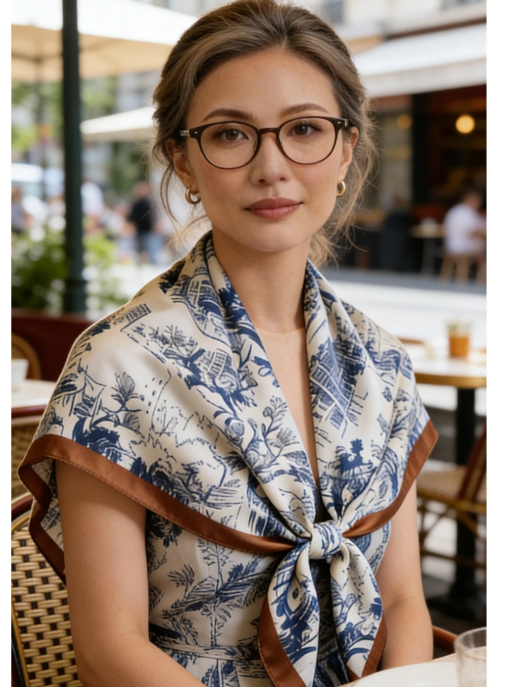 shanghai-story-silk-scarf-women's-90x90cm-luxury-necktie-silk-scarf-mom's-gift-shawl-fashionable-korean-style-print-multifunc