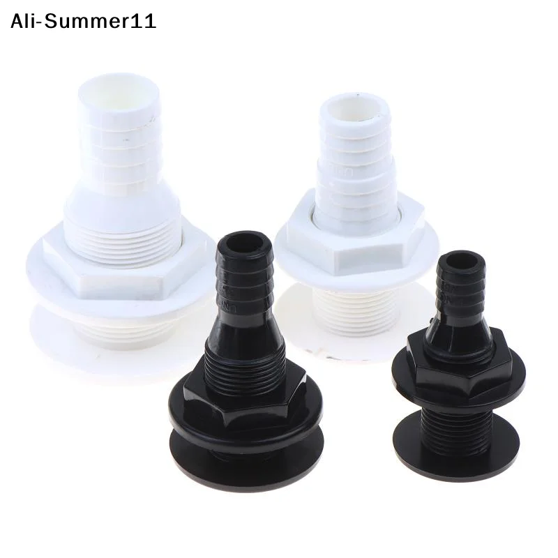 【GwE】Conector de plástico para pasamanos de embarcaciones marinas, para mangueras de 5/8, 3/4, 1, 1-1/8 pulgadas, salida de drenaje de embarcaciones, accesorios de tubería para bomba de achique