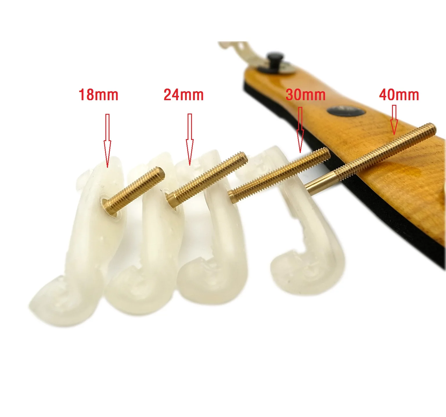 Violin Shoulder Pad Claws Violin Shoulder Pad Replacement Claws Shoulder Pad Replacement Foot Fixing Shoulder Rest Screw