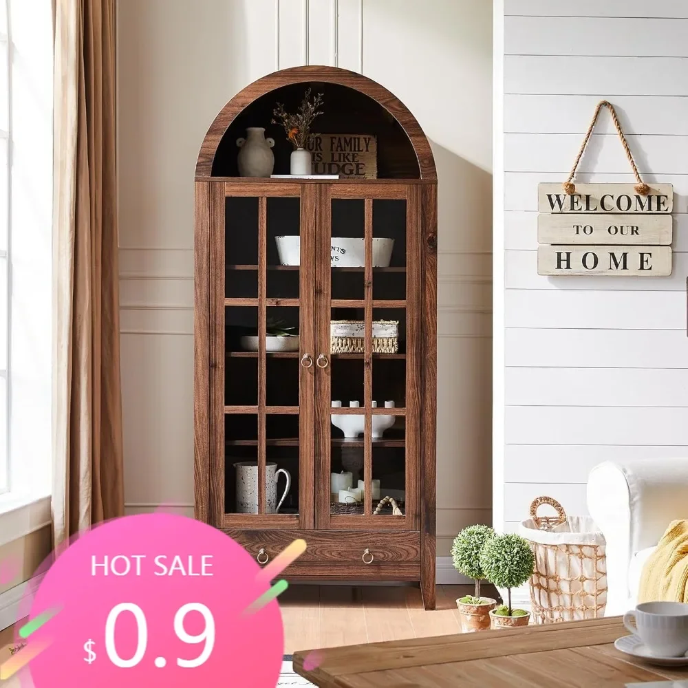 Elegant Arched Glas…