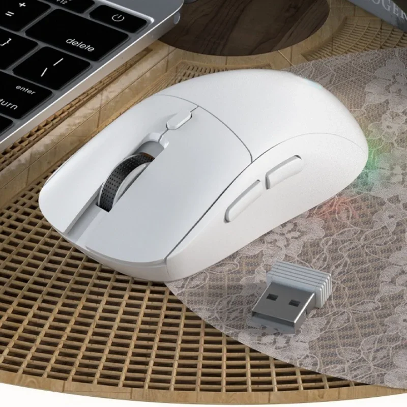 Rechargeable USB 2.4G Wireless Bluetooth RGB Light Gaming Mouse Desktop PC Computers Notebook Laptop Mice Mause Gamer Cute