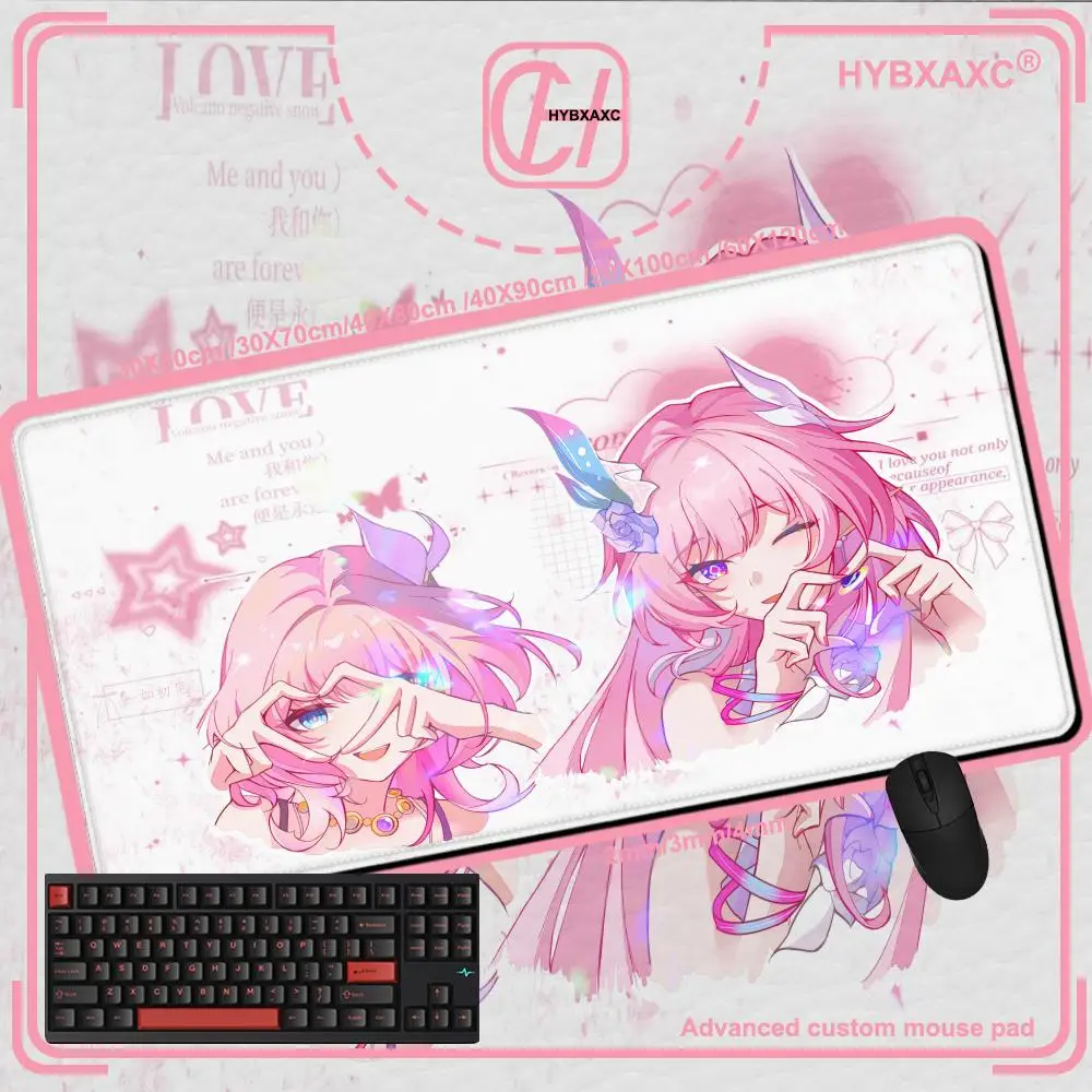 

Новый коврик для мыши Pretty Cyrene Honkai Star Rail Коврик для мыши ПК Коврик для клавиатуры Ноутбук Игровой коврик для мыши Kawali Anime Большой настольный коврик 900 × 400 мм
