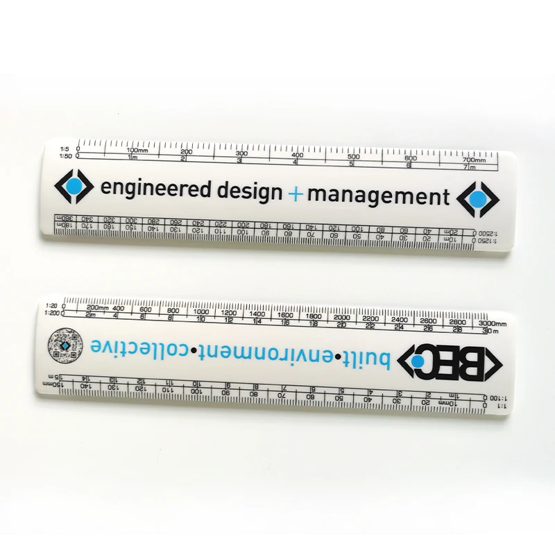 

Ruler 15cm 6 Inches Flat Oval Metric