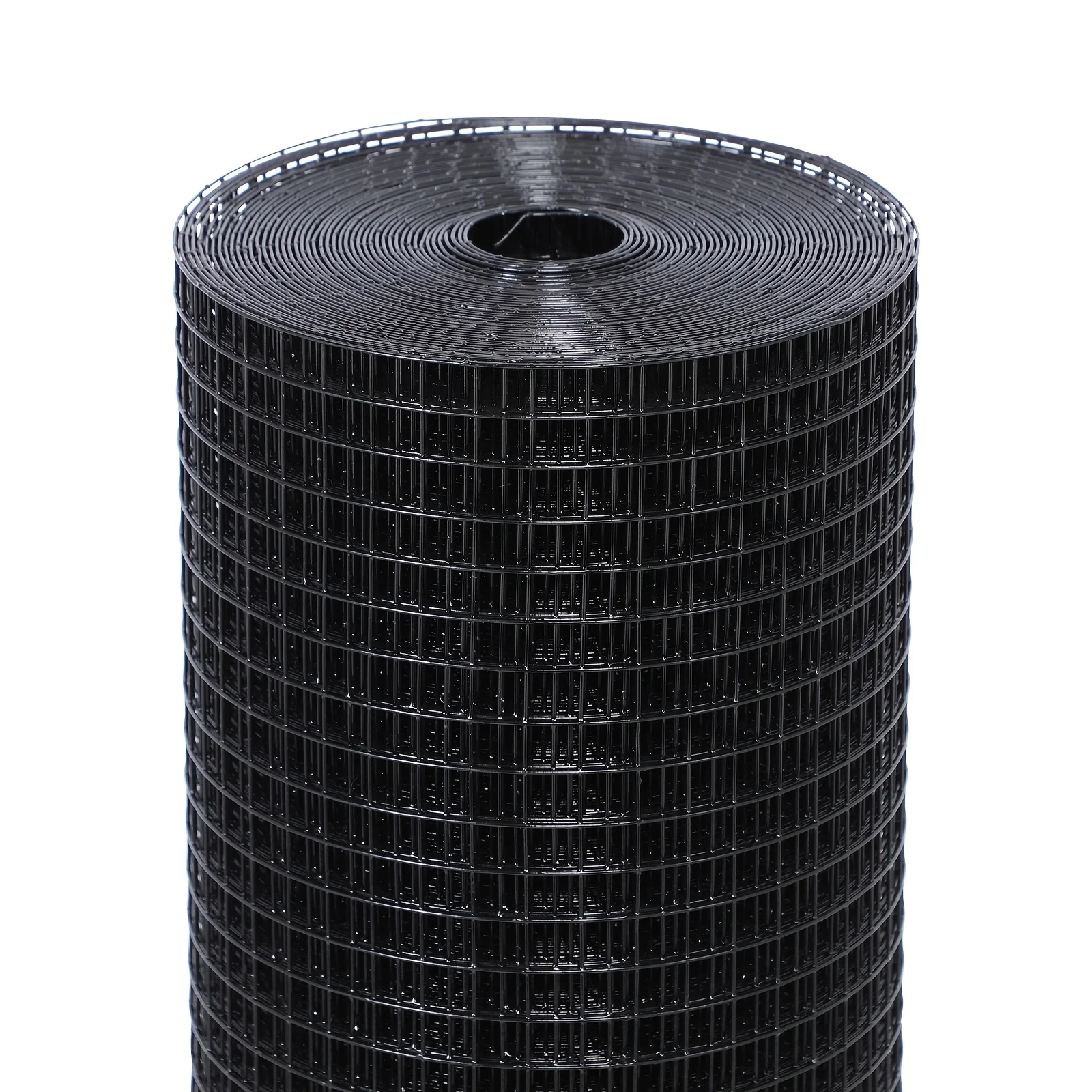 

Black Vinyl Coated Hardware Cloth, 19 Gauge 1/2 Inch Black PVC Hardware Cloth, Black Welded Wire Fence Supports Poultry Netting Cage Fence Supports Poultry Netting Chicken Coop Cover Wire Fencing