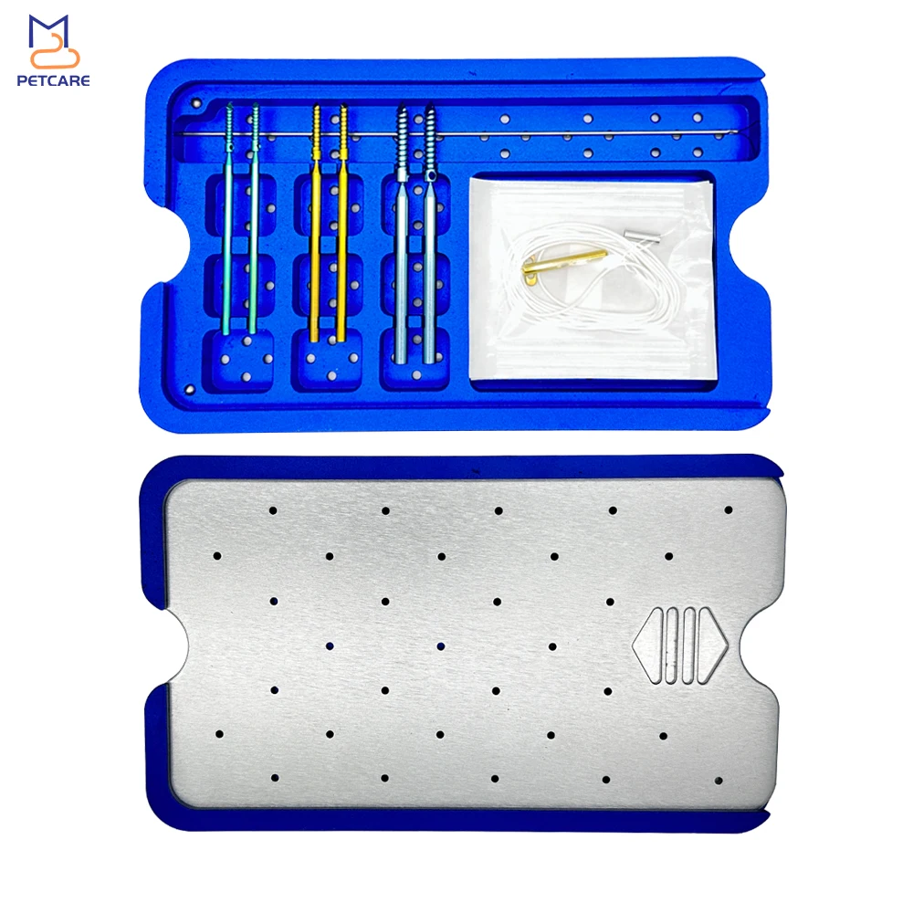 Suture and Anchor System Lateral Sutures with Crimp Veterinary Orthopedic Instruments Mascotas Hand Tools Pet Accessories