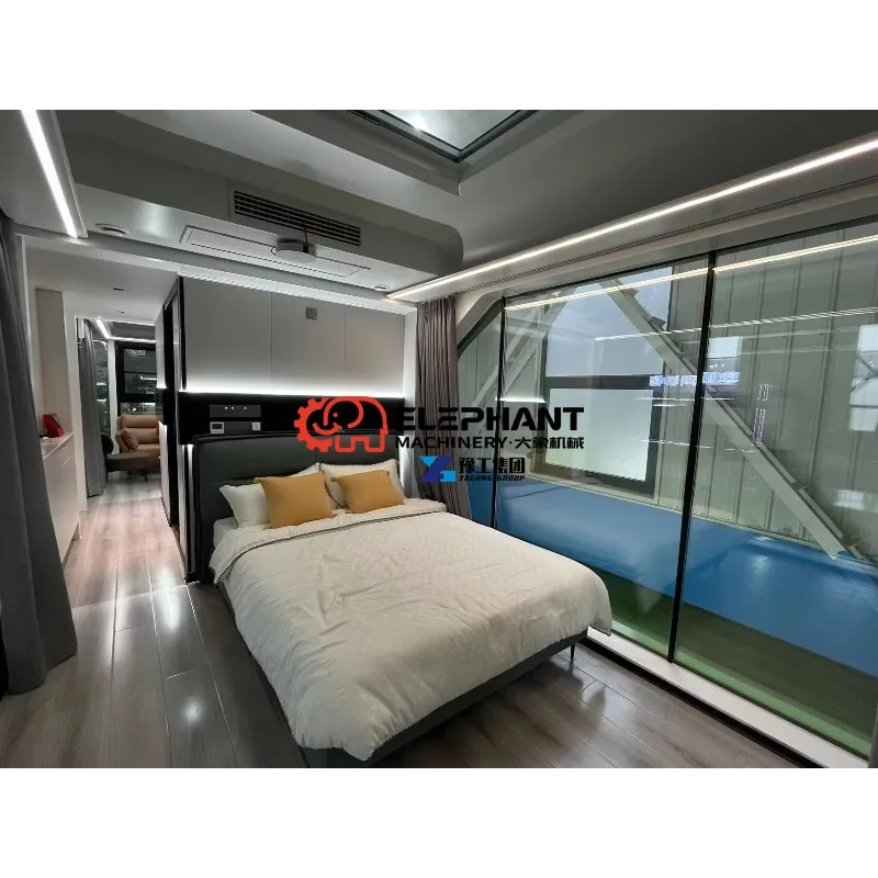 Factory Price Homestay Resort Outdoor Hot Sale 38 Square Meter USA Prefabricated Tiny Home Hotel Office Space Capsule House