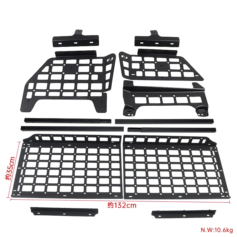 

Cruiser Side Window/Roof/Rear Trunk Rack Accessories New Trunk Storage Rack