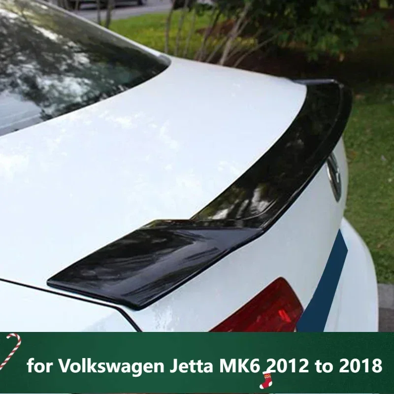 

New! Spoiler for Volkswagen Jetta MK6 2012 to 2018 Sagitar Carbon Fiber FRP Auto Rear Trunk Wing Refit Accessories