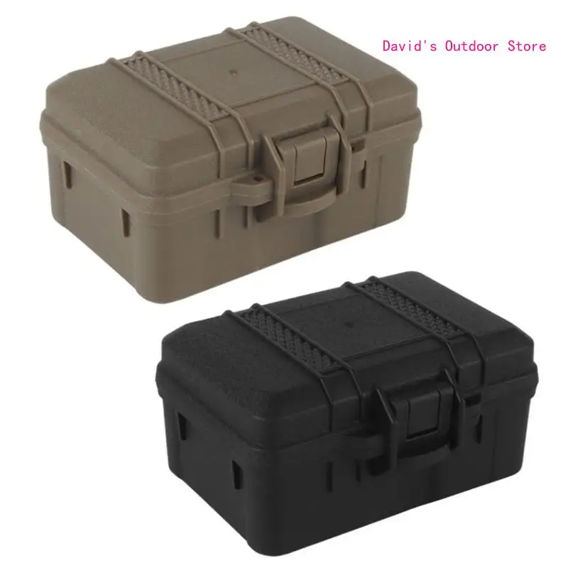 Shockproof Protective Hard Case Waterproof Protective Dry Box Outdoor Survival Box for Protect Instruments Equipment X3UA