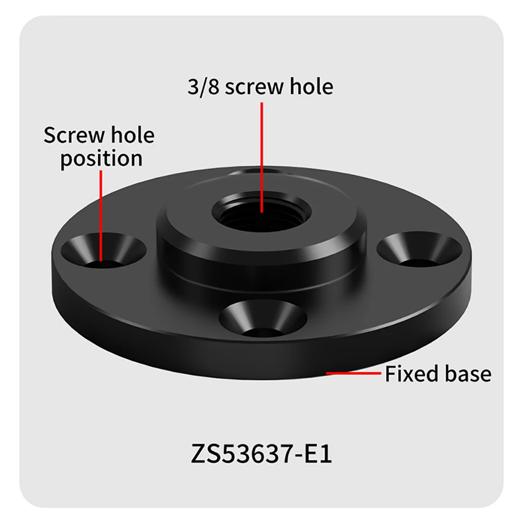 1/4 3/8 M6 Halterung Stativ Adapter Halter Wand Halter Klemm Halterung für Anschluss Kamera Monitor Licht Blitz Befestigung Außen Platte – Detail 18