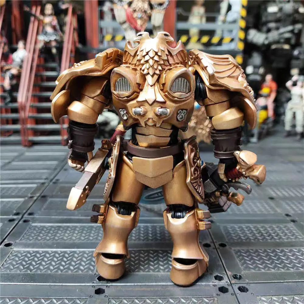 

【24-Hour Shipping】JOYTOY Warhammer 40K Adeptus Custodian Guard with Sentinel Blade 1/18 Action Figure Toys