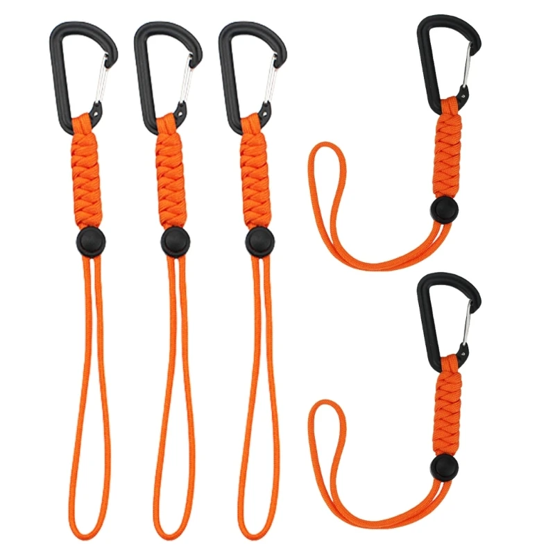 5pack Rock Climbing Keychains Quickly Release Carabiner Militaries Keychains Dropshipping