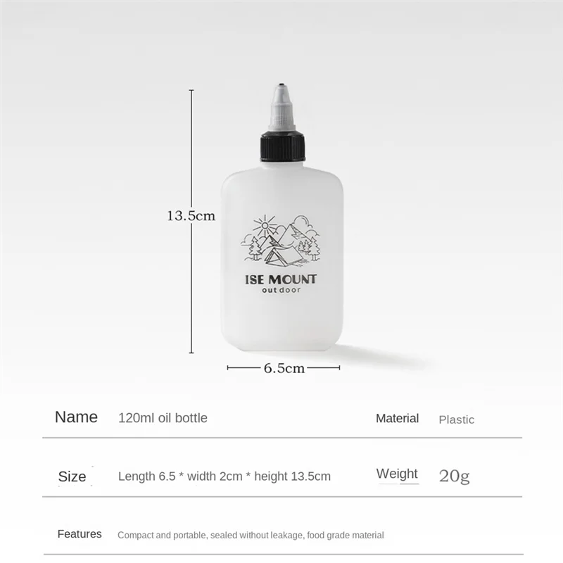 

【Price Drop】4Pcs Outdoor Oil Bottles Portable Oil Bottles Oil Seasoning Bottles With Twist Top Cap Sealed Picnic BBQ Oil Seasoni