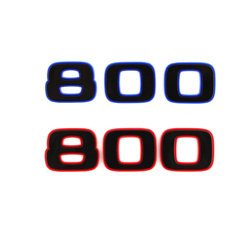 800 Car Stickers Are Suitable for Mercedes Benz G-Class Body Logo G700 Subo BRABUS Modified Rear Tail Logo Car Accessories