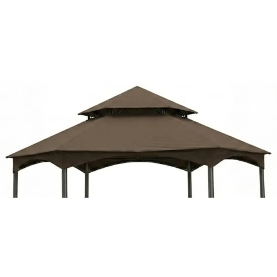 Reinforced RipLock 350 Replacement Canopy Top Cover Compatible with Southbay Hexagon 12' x 12' Gazebo Models L-GZ793PST-A, A111