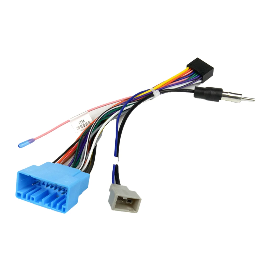 Radio Wiring Car Audio Adapter 16pin Power Wiring Harness Car Accessories Car Audio Adapter Car Radio Cable Car Radio Wiring