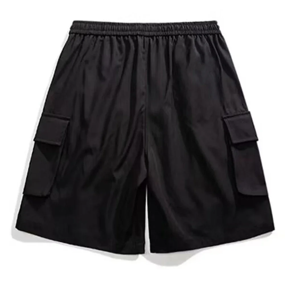 

Comfortable Summer Cargo Shorts For Men Trunks Five Point Pants Black Men Cargo Shorts Comfortable Fit Daily Use