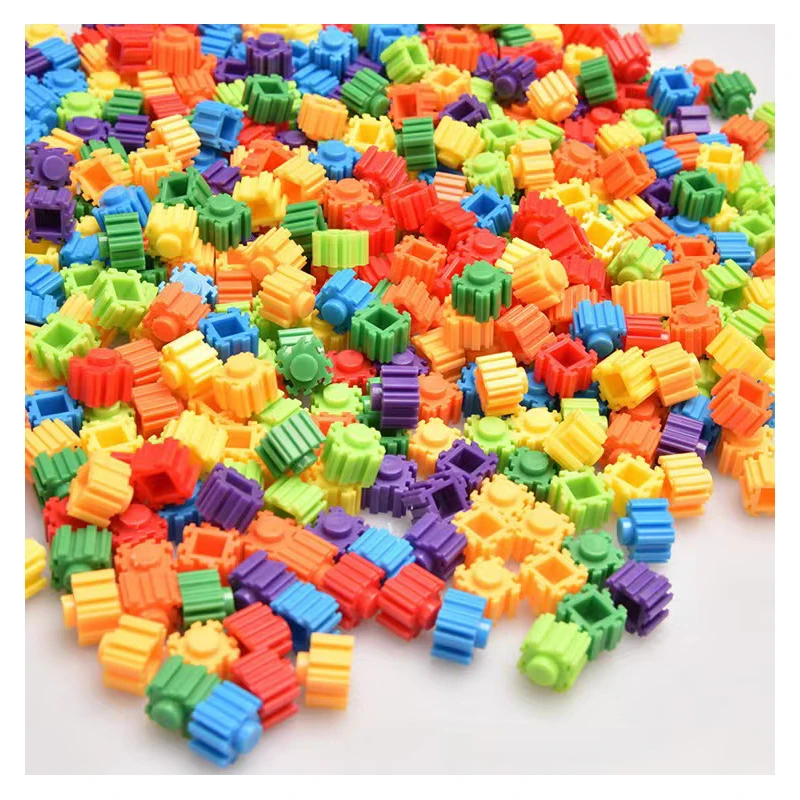 100PCs 9.4mm Pixel Art Puzzle Micro Diamond Building Blocks DIY 3D Small Brick For Children\'s Toy Educational Kids