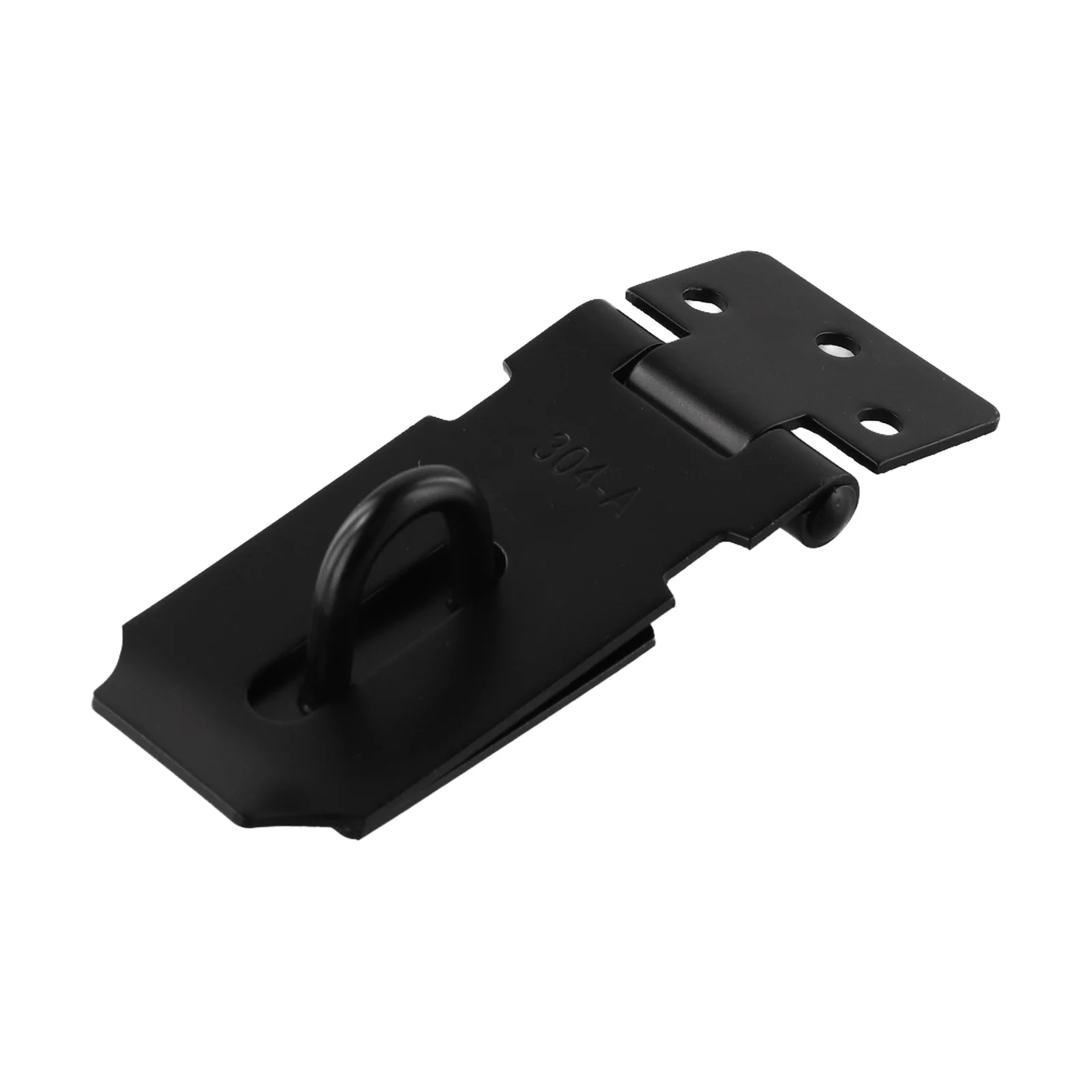 Stainless Steel Door Hasp Kit Supporting Dual-Function Locking on Sliding Doors Hinged Doors and Removable Partition Panels