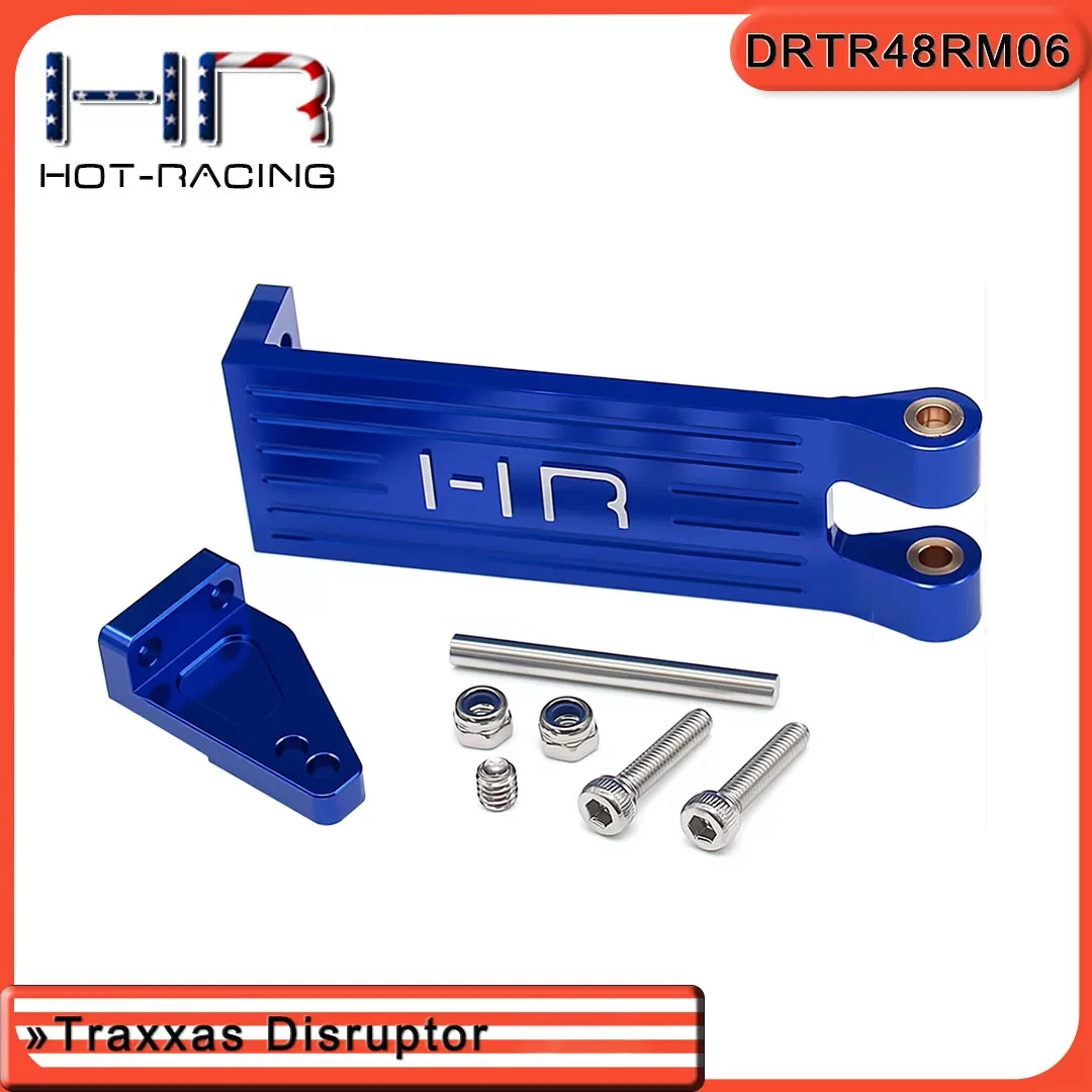 

Hot Racing Aluminum Trim Tab Fin Adjusters 2pcs Blue Anodized for Traxxas Disrupter RC Boat Upgrade Parts