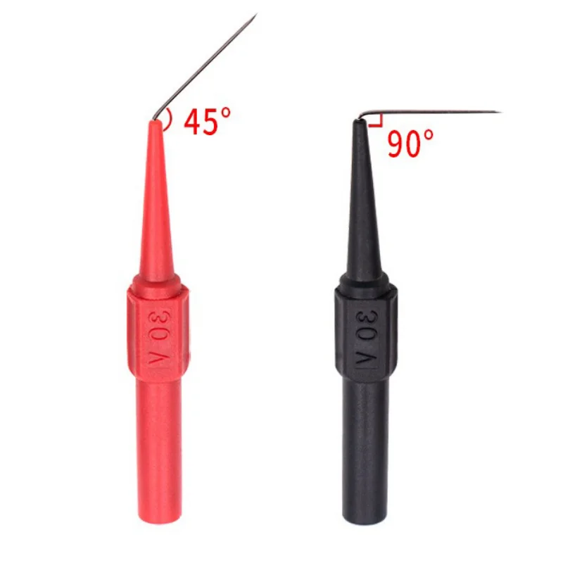 2pcs/set Car Repair Probes Diagnostic Tools Extention Back Piercing Test Needle Tip Multimeter Test Automotive Accessiries