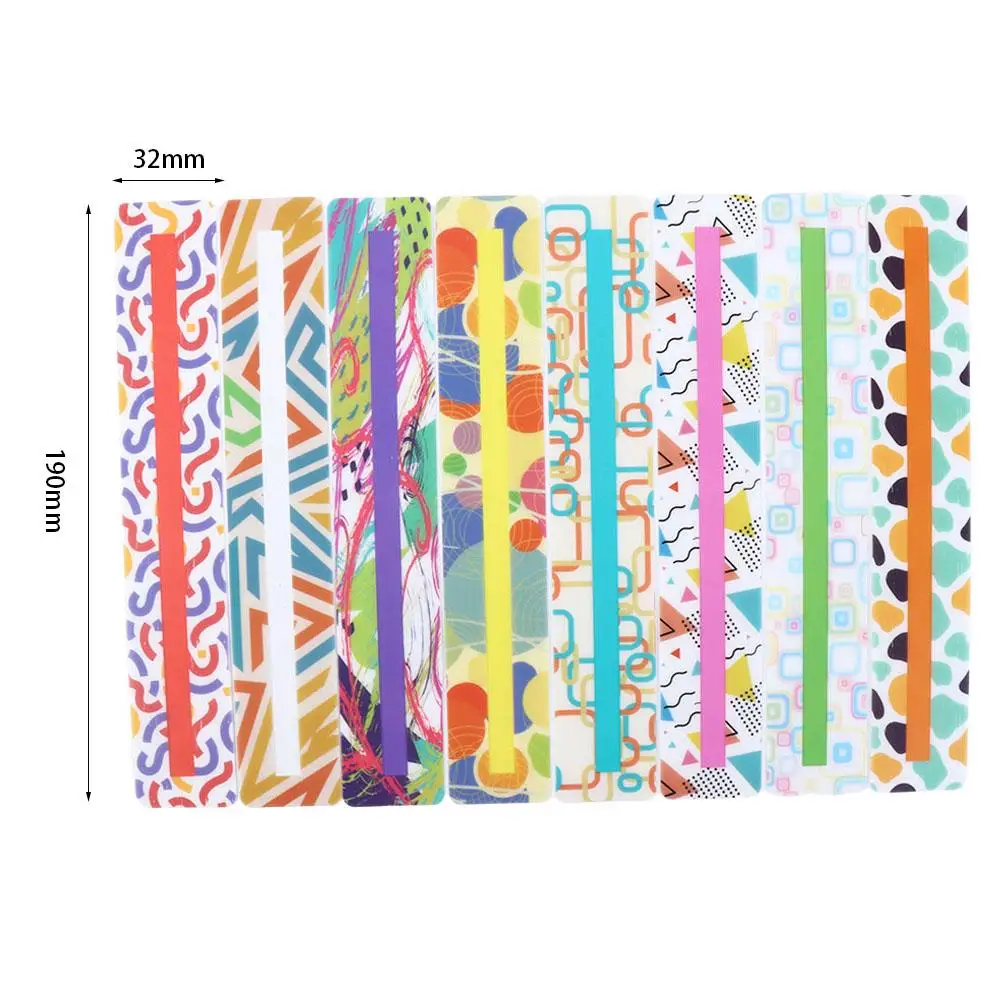 Highlighter Tiras com Dislexia, Leitura Highlight Tiras, Tracking Tiras, Optical Reading Assst