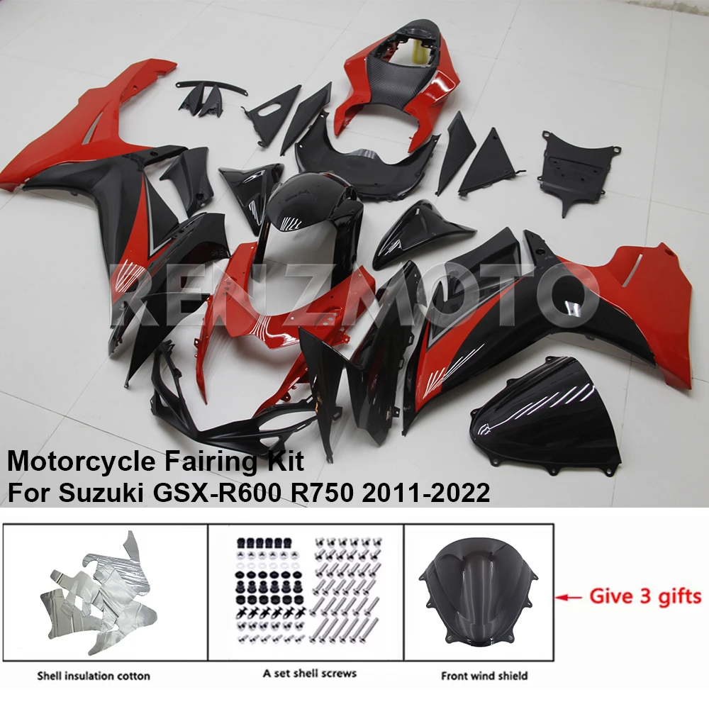 

Motorcycle Set Body Kit Fairing For Suzuki GSX-R600 R750 2011-2022 High Quality ABS Plastic Injection Bodywork S0611-109a