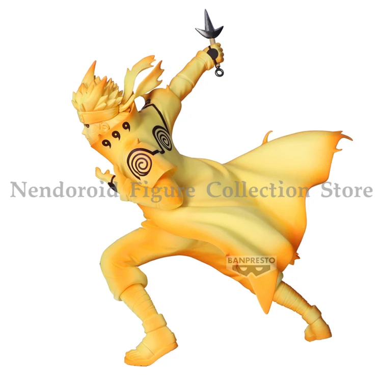 In Stock Bandai BANPRESTO Vibration Stars VS Naruto Namikaze Minato Kyuubi Anime Action Figure Toys Model Collection Ornaments