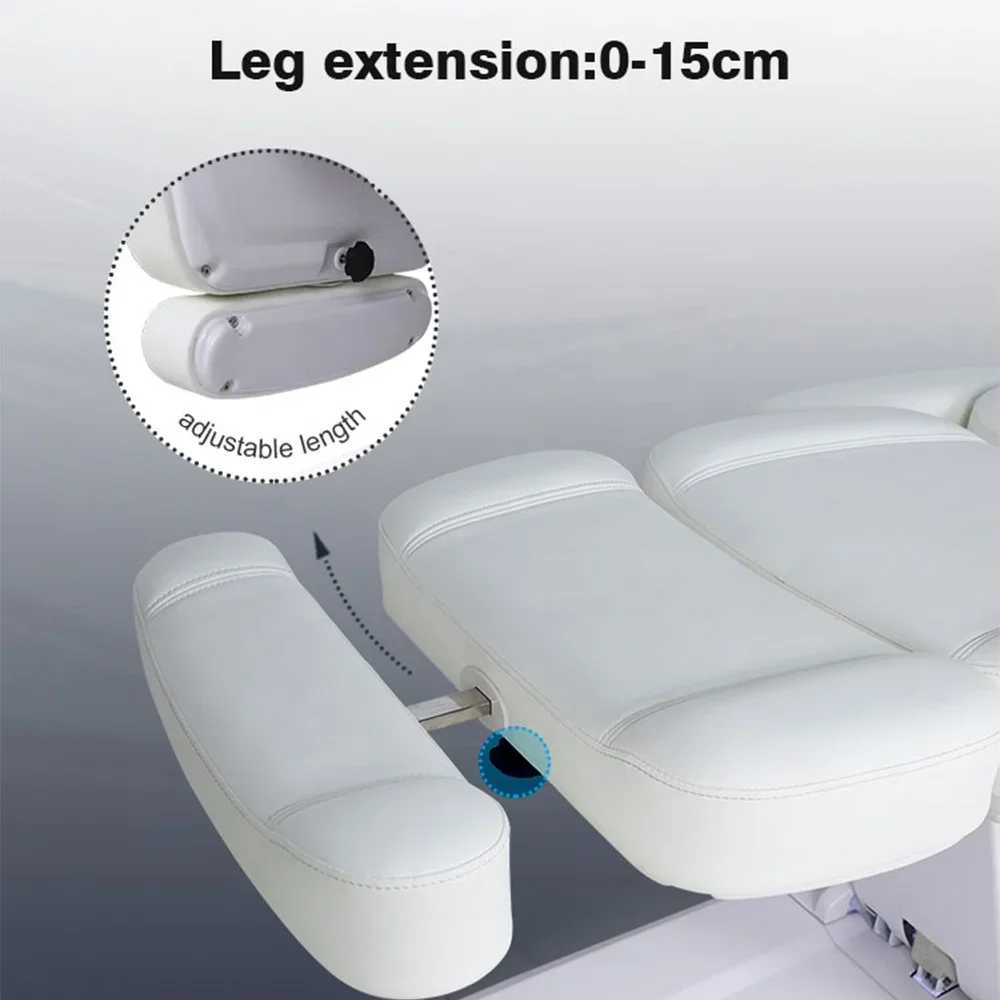 

4 Motors Electric Cosmetic Esthetician Beauty Salon Spa Lash Facial Dermatology Aesthetic Dermatology Chair Table De Massage Bed