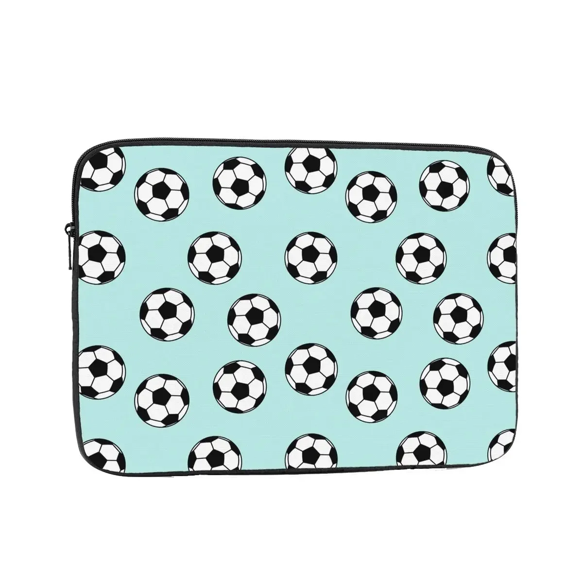 Football Laptop Liner Sleeve 12 13 15 17 Inch Soccer Balls Sports Notebook Bag Case Shockproof Case Bag for Men Women