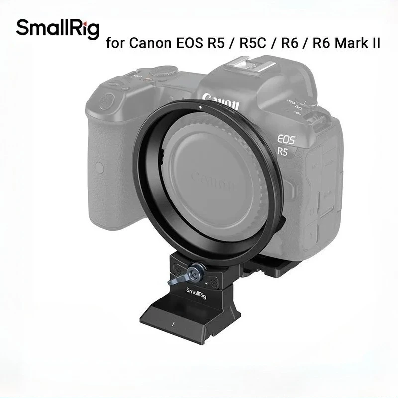 

SmallRig 4300 Rotatable Plate Kit for Canon EOS R5 / R5C / R6 / R6 Mark II Horizontal-to-Vertical Mount for Canon R Series