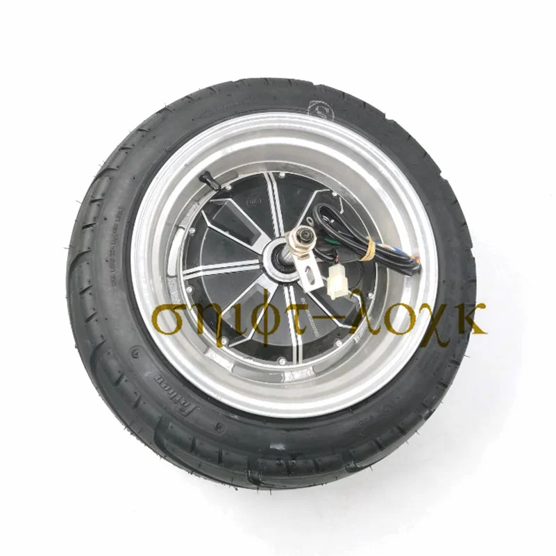 215/40-12 Tubeless Tire 12 Inch 60V 2000W 3000W Aluminum  Engine Motor Wheel for Citycoco Electric Scooter Modification Parts