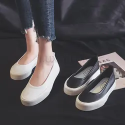 Women Shoes Heels Sneakers Vulcanized Shoes Platform Shoes Casual Zapatos Mujer Slip on Spring Autumn Chaussure Femme