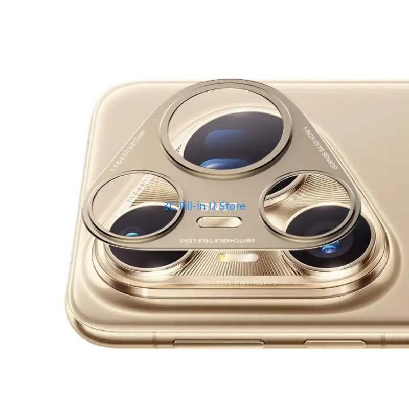 G8TA Smartphone High Grade Metal Lens Protector For Mobile Cameras Impact Resistant Construction With Matte Texture Finish