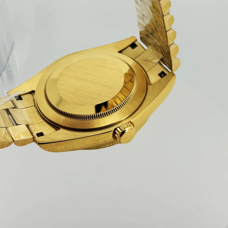 Cassa dell'orologio NH70 36mm/39mm Acciaio inossidabile 316L per movimento Seiko NH35 NH36 Quadrante da 28,5 mm per bracciale Oyster Datejust President