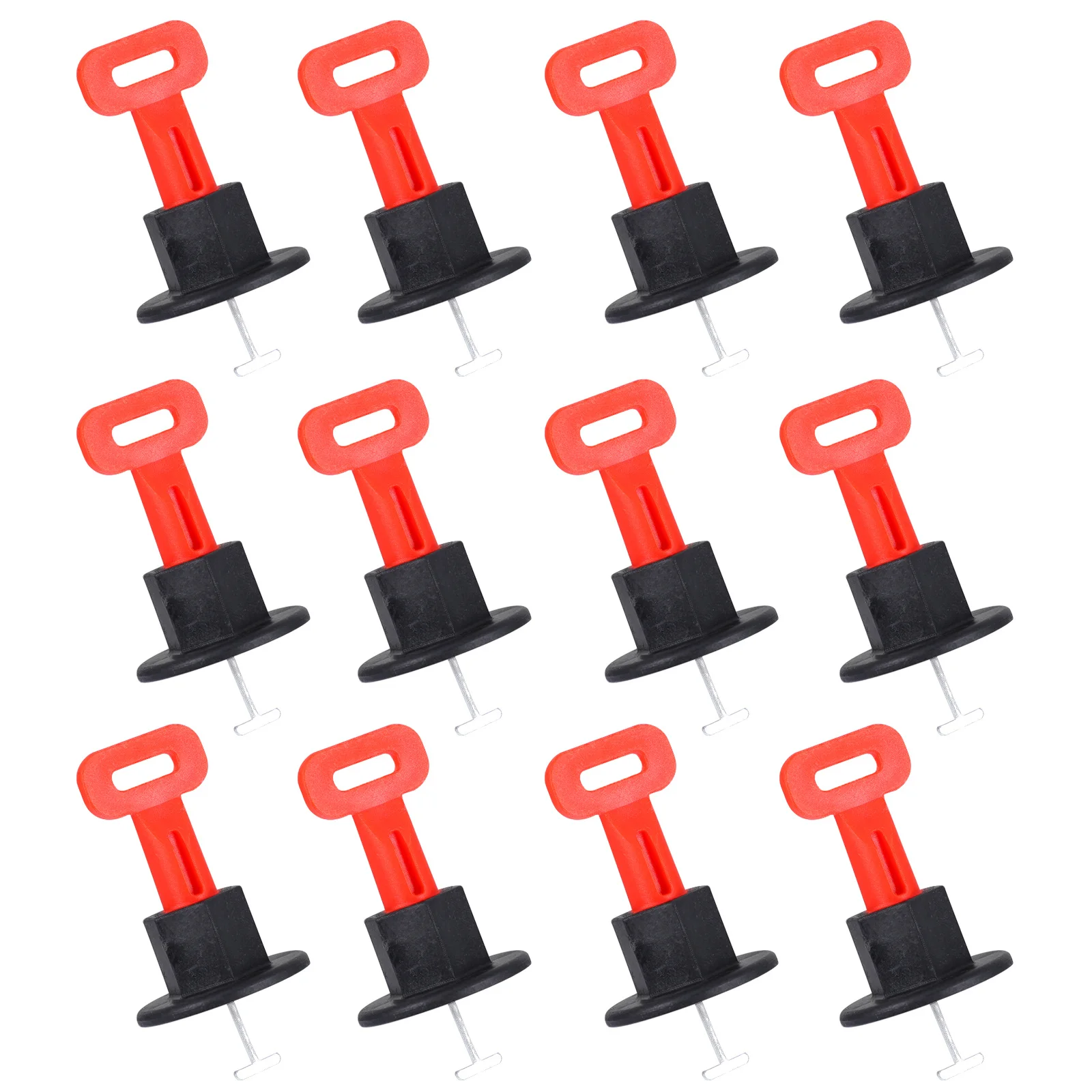 

50Pcs Ceramic Tile Leveler Tools Durable Floor Tile Positioning Regulator for Manual Screwing Installation Accessories
