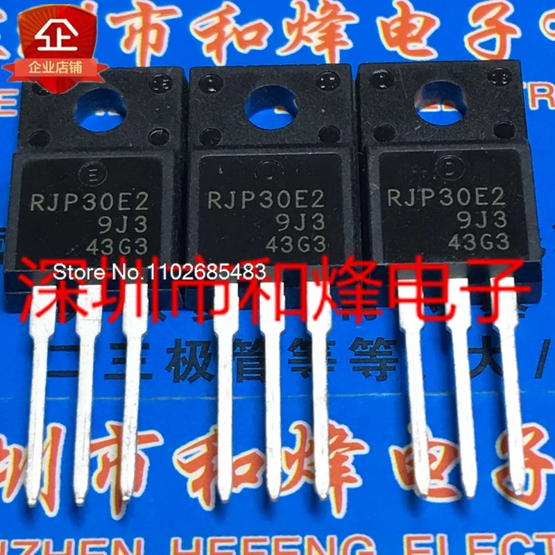 RJP30E2 RJP30H1 RJP63K2 TO-220F, 10pcs por lote