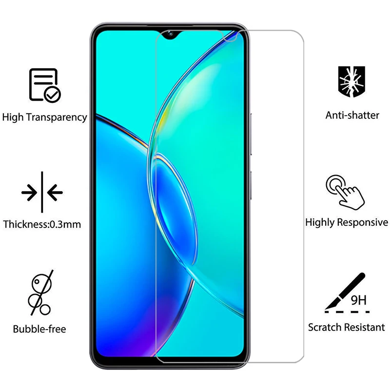 screen protector for vivo y27 y27s protective tempered glass on vivoy27 4g 5g y 27 s 27s 27y phone film glas 9h viv