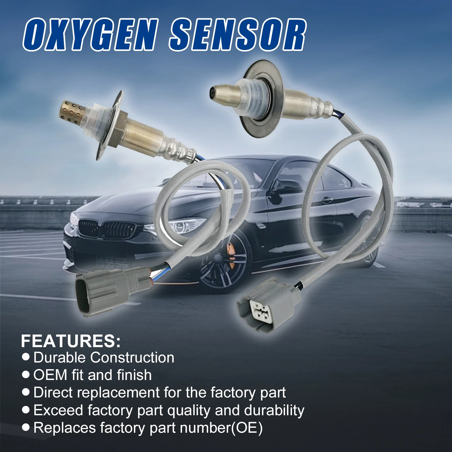 Upstream+Downstream Oxygen O2 Sensor 22641-AA540 22690-AA810 For Subaru Legacy Outback 2.5L 2010 2011 2012 234-9097 234-4445