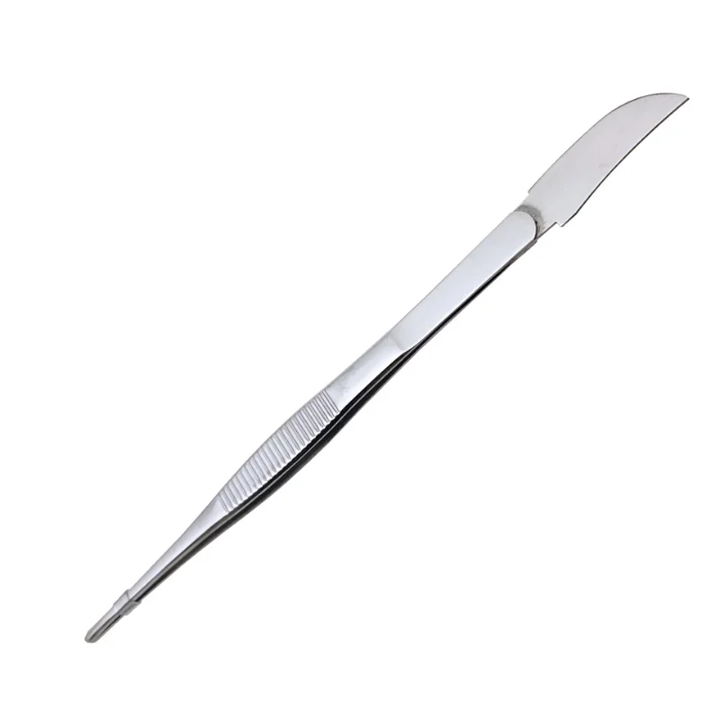 Pinzas de acero inoxidable 304, herramienta en maceta de grada de paja, pinzas de aflojamiento de suelo, rastrillo, herramienta de jardinería de doble propósito, pinzas carnosas