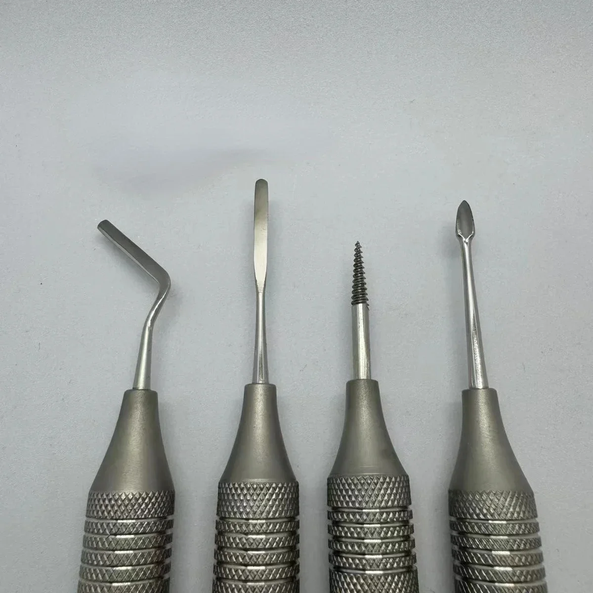 Herramienta de extracción Dental, Kit de potencia de periotomo flexible, Instrumentos dentales, 4 piezas/setDental