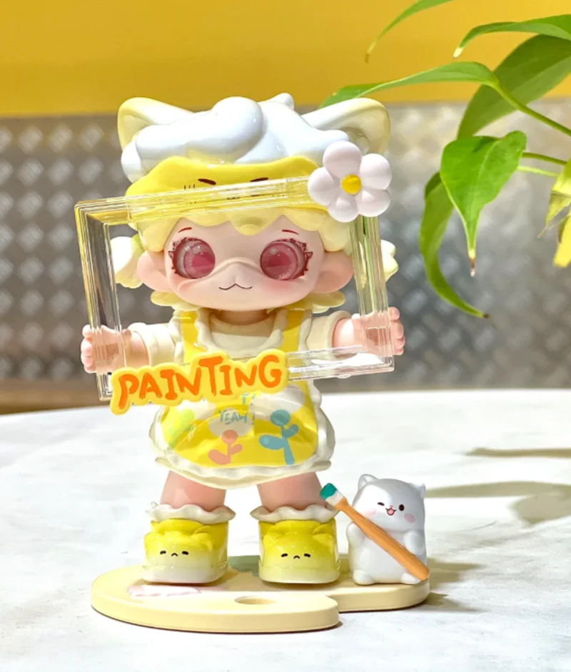 

Оригинальная настраиваемая глухая коробка Mioco Meeko «Жизнь кошек», милая кукла, модная игрушка, ручная фигурка, украшение, подарок