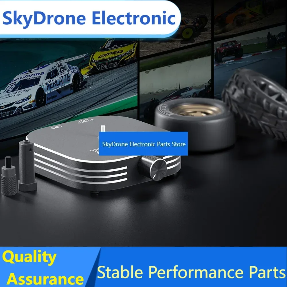 SkyDElSkyRC Tire Sidewall Gluing Tool Dock Dual-Direction Control Anti-Slip Rubber Feet For RC Car Tyre Adhesive Glue Helper