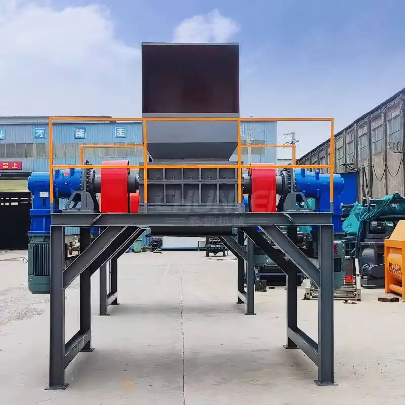 

Автомобильные шины с двойным валом, пластиковое ведро для краски, мощный измельчитель твердых отходов металла для продажи