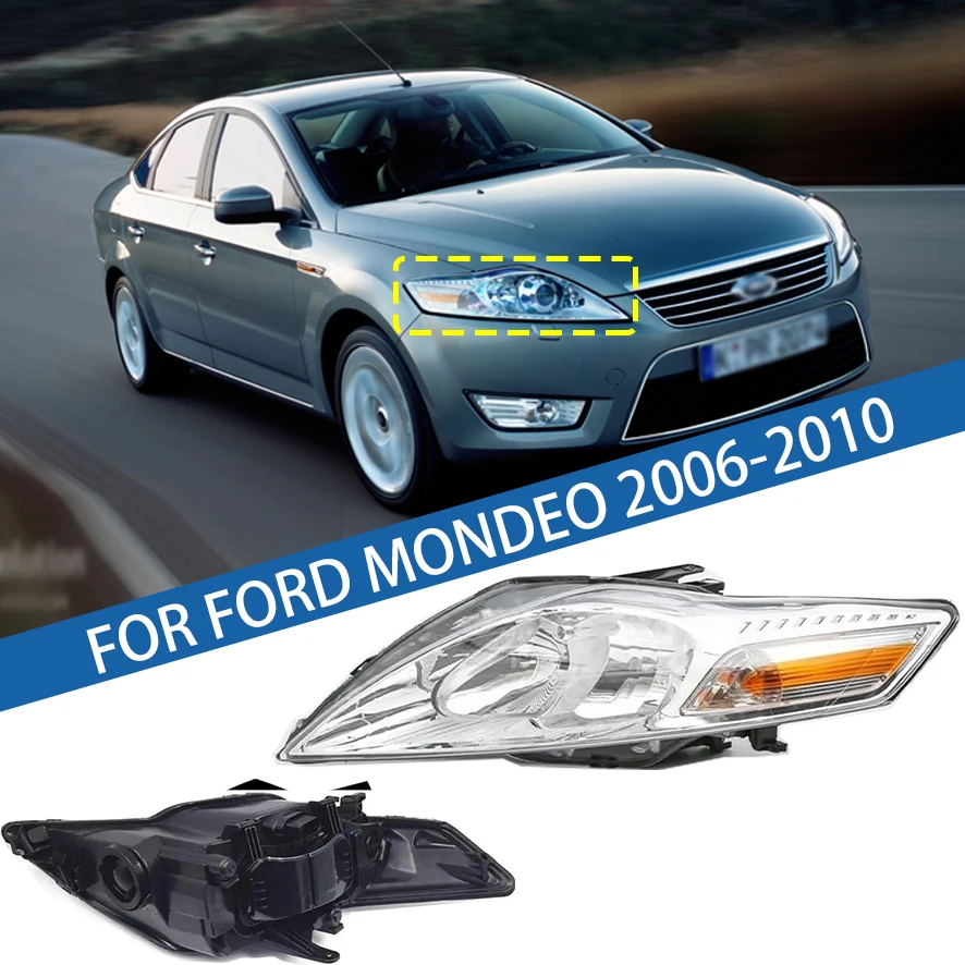 

For Ford Mondeo 2006 2007 2008 2009 2010 Front Bumper Head Light Headlamp Driving Headlight Turn Signal Light