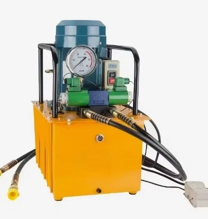 Electric Double Circuit Hydraulic Pump Manual Reversing Valve Switch 30l High Pressure Oil Pump