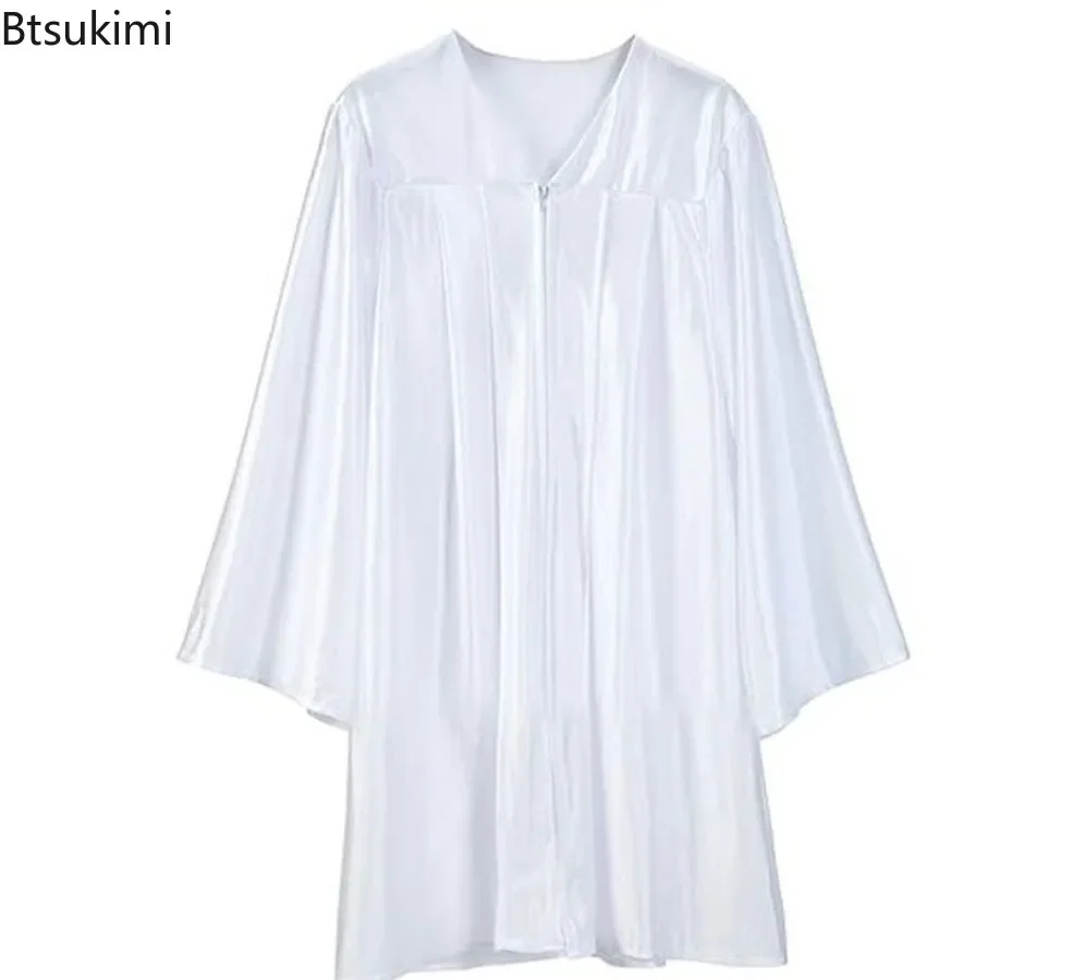 Children's Doctoral Degree Gown Boys Girls Graduation Clothing Kindergarten Children Graduation Bachelor Stage Performance Robe