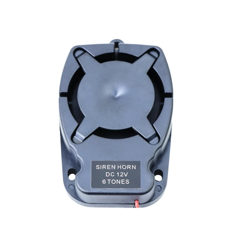 

HX6A 12V 110dB Powerful Not Theft Alarm Compact ABS Metal Buzzer with Quick Installation For Vehicles Motorcycles Use